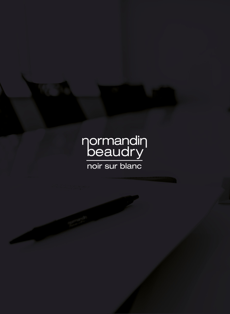 Normandin Beaudry | Récit
